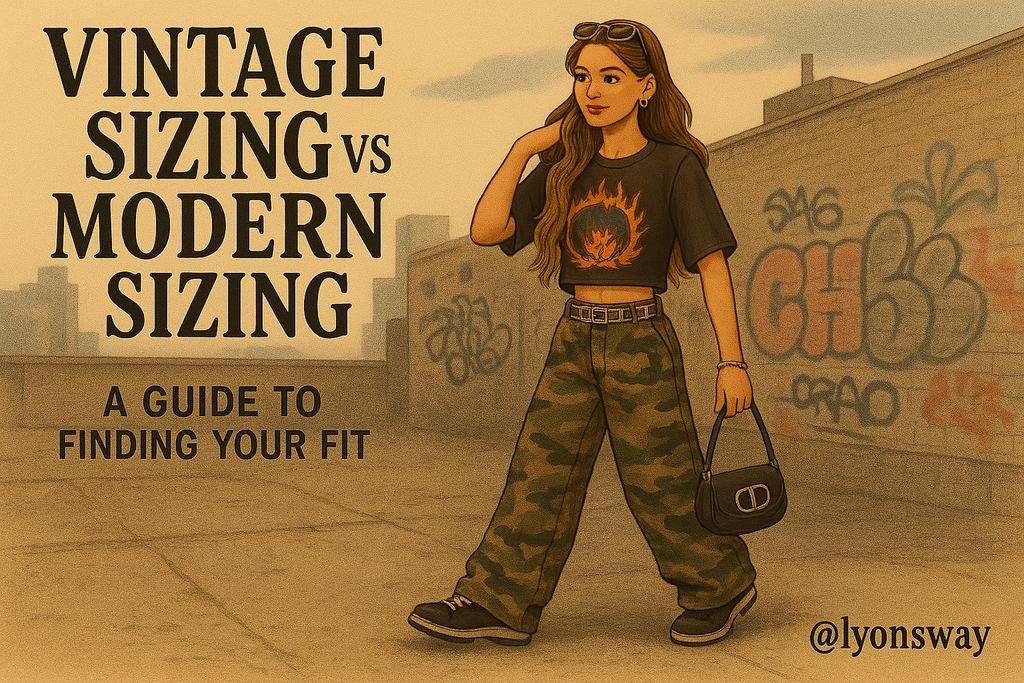 Vintage Sizing vs Modern Sizing: What You Need to Know Before You Buy