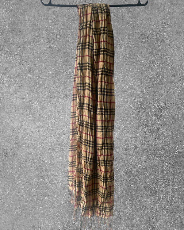 Vintage Burberry Inspired Scarf