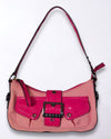 Vintage Guess Y2K Bag | Pink Two-Tone Shoulder Purse