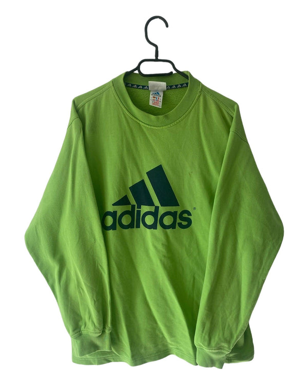 Green Adidas Sweater Size M Vintage by Adidas - available on lyonsway.com for 40.00 . Perfect for GREEN, M, SIZE M, €25-€55 .