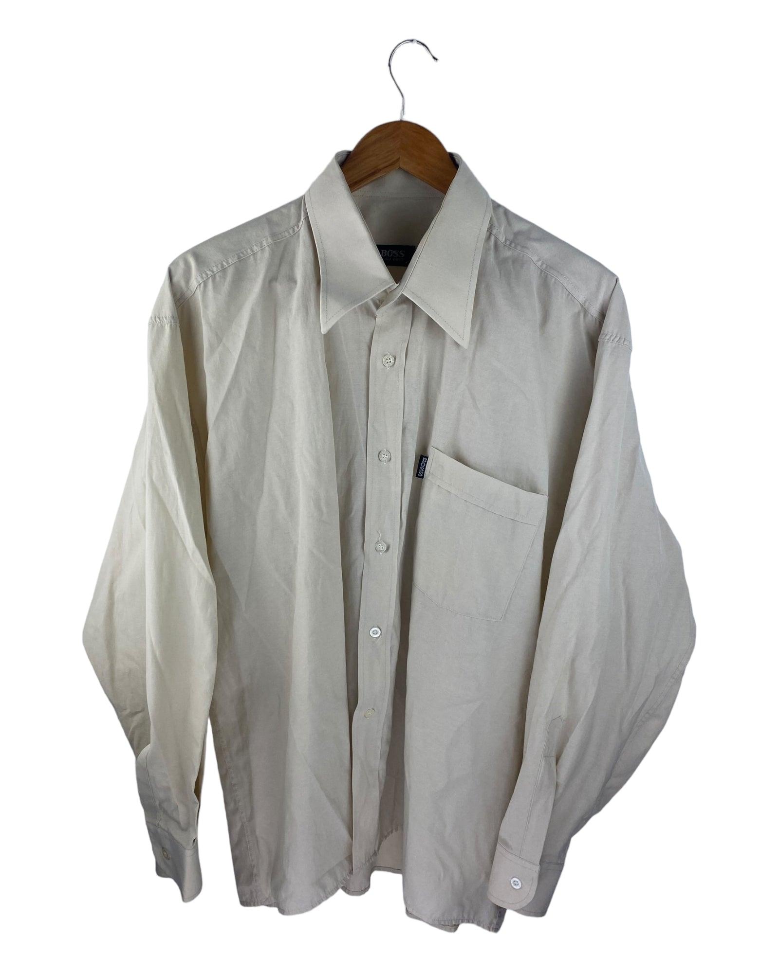 hugo boss white dress shirt Hugo Boss Shirt/ Blouse White Size L – Lyons way