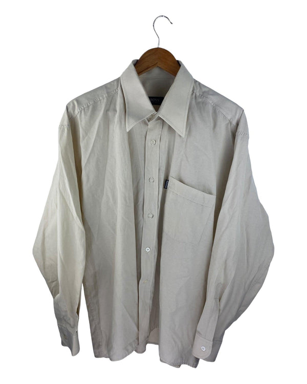 Hugo Boss Shirt/ Blouse White Size L by Lyons way | Online Handpicked Vintage Clothing Store - available on lyonsway.com for 29.95 . Perfect for HUGO BOSS, L, OTHER BRANDS, SIZE L, €25-€55 .