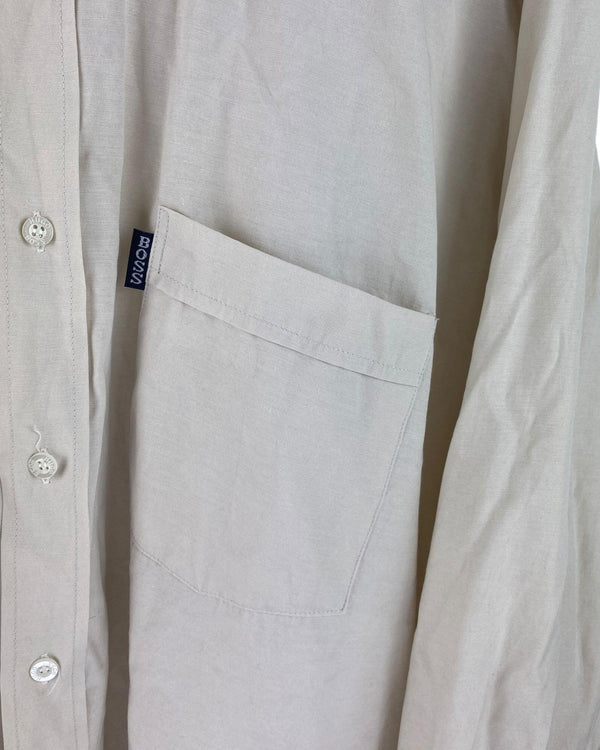 Hugo Boss Shirt/ Blouse White Size L by Lyons way | Online Handpicked Vintage Clothing Store - available on lyonsway.com for 29.95 . Perfect for HUGO BOSS, L, OTHER BRANDS, SIZE L, €25-€55 .