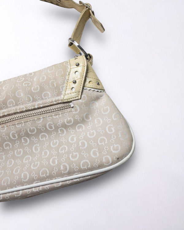 Vintage Guess Bag Beige Y2K by Guess - Shoulder Bag available on lyonsway.com for 135.00 . Perfect for .