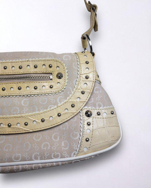 Vintage Guess Bag Beige Y2K by Guess - Shoulder Bag available on lyonsway.com for 135.00 . Perfect for .