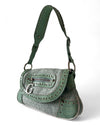 Vintage Guess Bag Blue/ Green Y2K by Guess - BAG available on lyonsway.com for 135.00 . Perfect for ABOVE €125, BABY BLUE, BLUE, GREEN, GUESS .