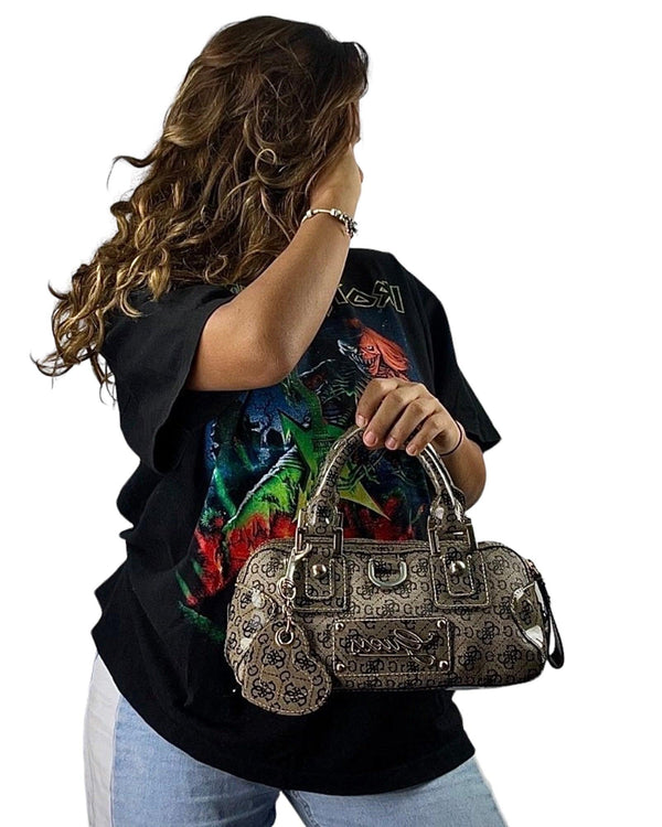 Vintage Guess Bag Hand bag Rare 90's Designer | Lyons Way by GUESS - available on lyonsway.com for 79.95 . Perfect for 55-75, GUESS .