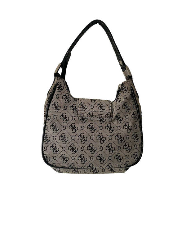 Vintage Guess Bag Monogram Grey Black Retro by Lyons way | Online Handpicked Vintage Clothing Store - retro guess bag available on lyonsway.com for 85.00 . Perfect for GREY, GUESS, €75-€100 .
