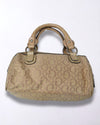 Vintage Guess Handbag | Beige Monogram Purse by Guess - hand bag available on lyonsway.com for 105.00 . Perfect for .