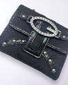 Y2K Black Vintage Guess Wallet by Guess - Wallet available on lyonsway.com for 45.00 . Perfect for WALLET,€25-€55 .