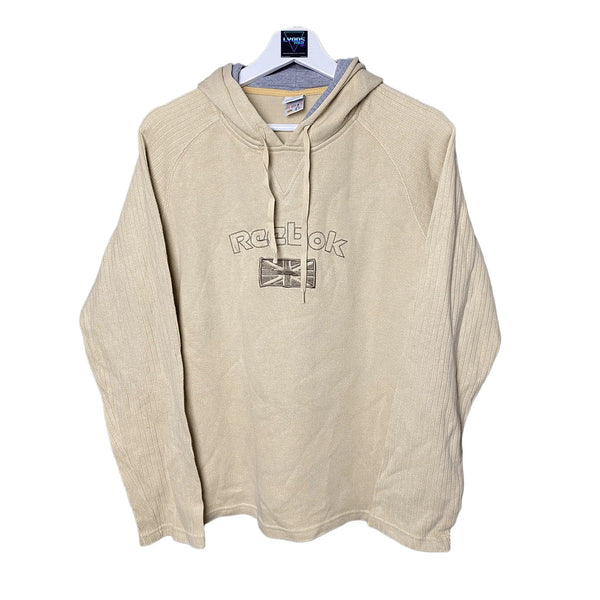 Beige Reebok UK hoodie size M by reebok - HOODIE available on lyonsway.com for 39.95 . Perfect for BEIGE, M, REEBOK, SIZE M, €25-€55 .