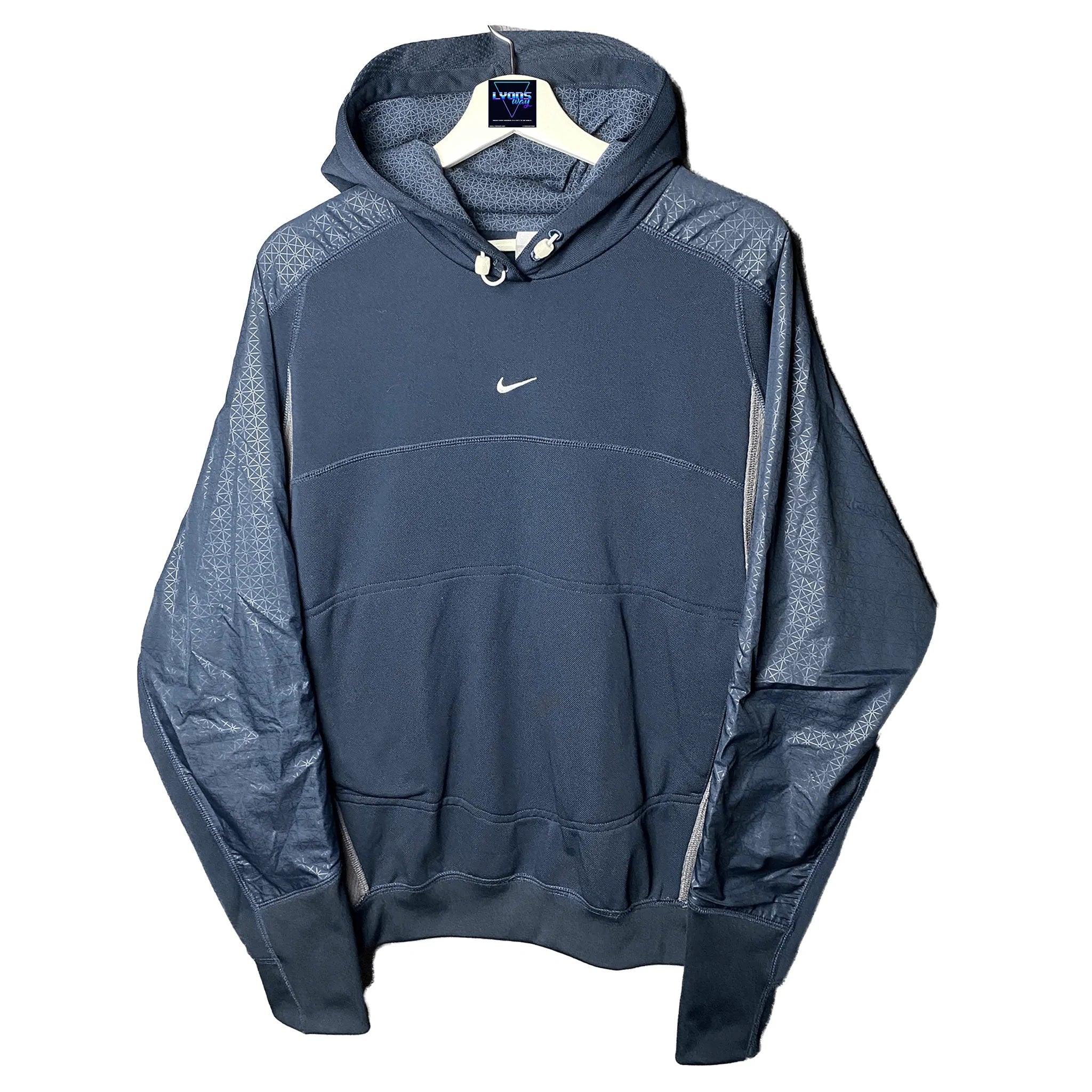 Vintage nike centre logo hoodie sale