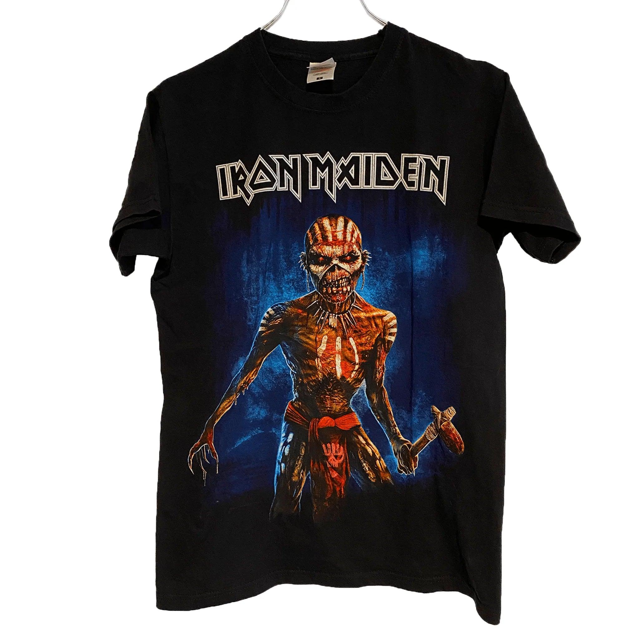 RARE IRON MAIDEN THE BOOK OF SOULS WORLD TOUR 2016 T-SHIRT SIZE M