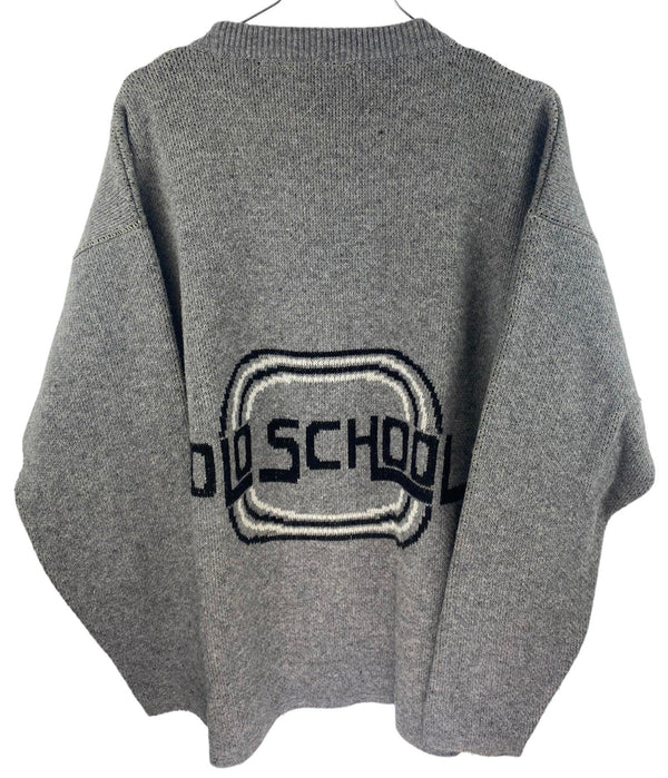Retro Bart Simpson Sweater in Size L by SIMPSONS - available on lyonsway.com for 74.95 . Perfect for 55-75, GREY, L, size L .