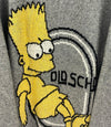Retro Bart Simpson Sweater in Size L by SIMPSONS - available on lyonsway.com for 74.95 . Perfect for 55-75, GREY, L, size L .
