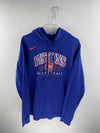 VINTAGE NIKE DETROIT PISTONS NBA HOODIE - SIZE L - SUSTAINABLE AND PRE-LOVED by Nike - HOODIE available on lyonsway.com for 55.00 . Perfect for L, NIKE, size L, €25-€55 .