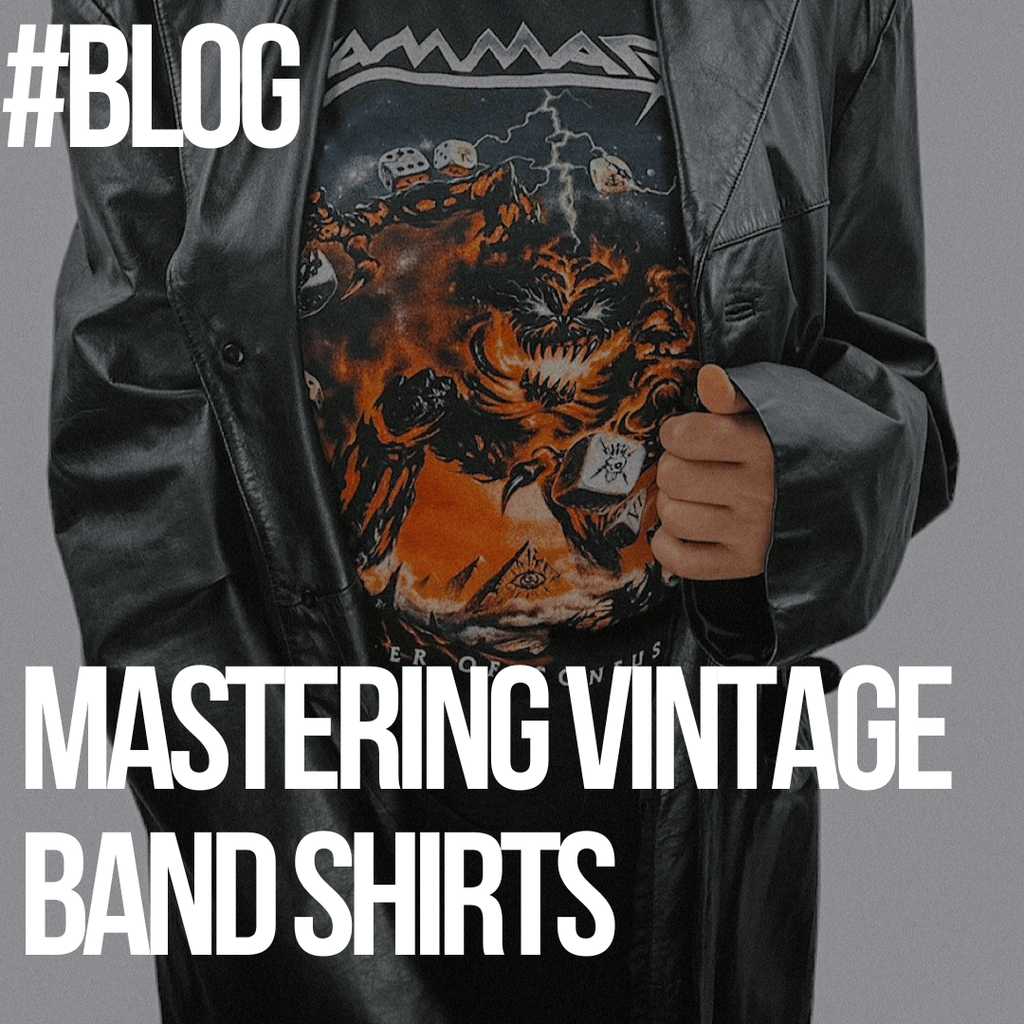 Mastering Vintage Style with Graphic Tees and Band Shirts