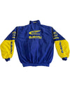 Unisex Adults F1 Jacket Subaru Blue, Ebroidered Cotton Padded M, L, XL, 2XL
