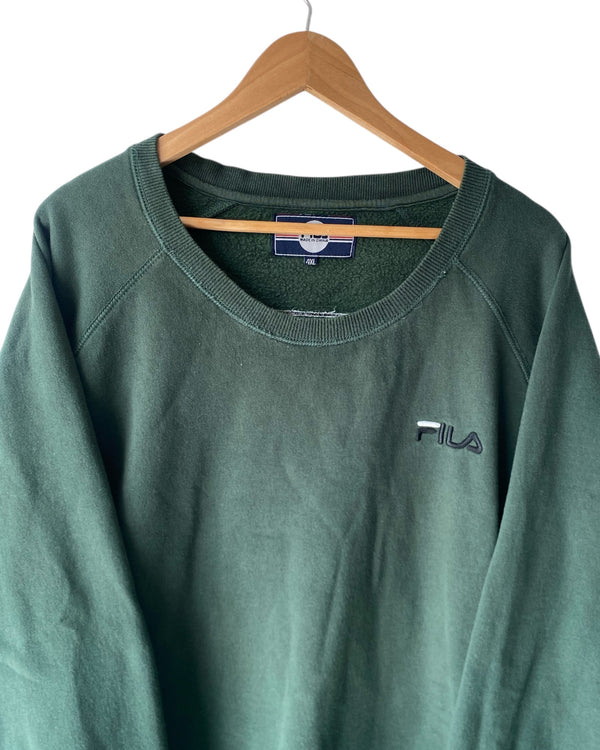 Fila Apparel Green Fila Sweatshirt Apparel Fila Green Sweatshirt