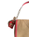 Sac Guess Vintage USA Beige/Rouge