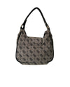 Sac Guess Vintage Monogram Gris Noir Rétro