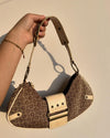 Sac Guess Vintage Monogram Beige