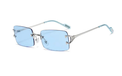 Retro Frameless Sunglasses Lyons Way
