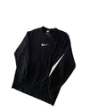 Pull Nike noir avec logo Swoosh central taille S