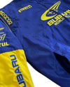 Unisex Adults F1 Jacket Subaru Blue, Ebroidered Cotton Padded M, L, XL, 2XL