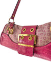 Vintage Guess Bag Pink Rare Leather Ultra Rare