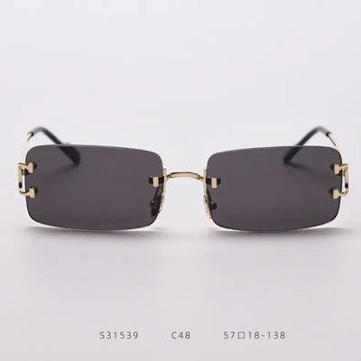 Retro Frameless Sunglasses Lyons Way