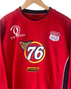 Vintage Race Sweatshirt XL – 76 Patchwork | Y2K Streetwear