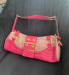 Vintage Guess Bag Pink Rare Leather Ultra Rare