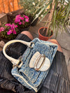 Vintage Guess Bag Denim - Lyons way | Online Handpicked Vintage Clothing Store