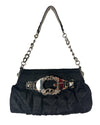 Sac Guess vintage noir et or des années 2000