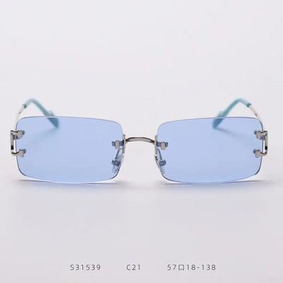 Retro Frameless Sunglasses Lyons Way