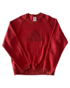 Red Vintage Adidas Logo Sweater Size L