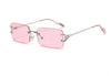 Retro Frameless Sunglasses Lyons Way