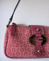 Sac Guess vintage rose années 2000