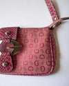 Sac Guess vintage rose années 2000