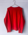 Vintage Nike Logo Sweater Red Size L