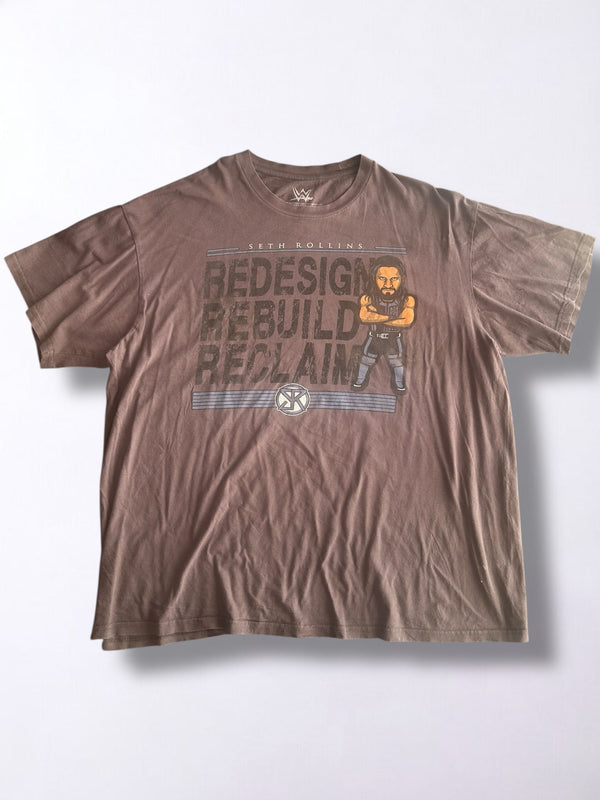 Vintage WWE Seth Rollins T-shirt Size L