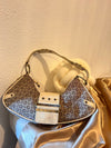 Vintage Guess Bag Monogram Grey - Lyons way | Online Handpicked Vintage Clothing Store