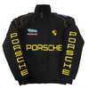 Vintage Inspired Porsche Racing Bomber Jacket