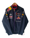 Veste Softshell Pepe Jeans x Red Bull Infinity Racing 2014 Veste doublée bleu marine de l'équipe de Formule 1 Veste de moto à double logo Y2K M