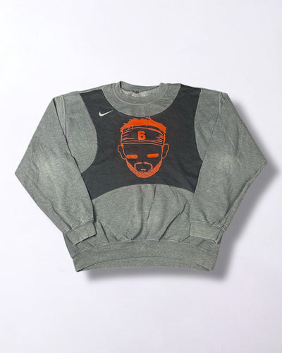 custom vintage nike sweatshirt