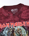 Vintage Iron Maiden Tie-Dye T-shirt Size L