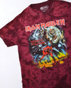 Vintage Iron Maiden Tie-Dye T-shirt Size L