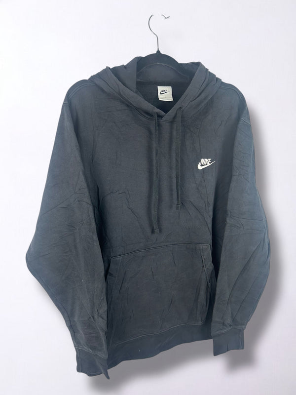 Vintage Black Nike Hoodie - Size L