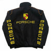 Vintage Inspired Porsche Racing Bomber Jacket